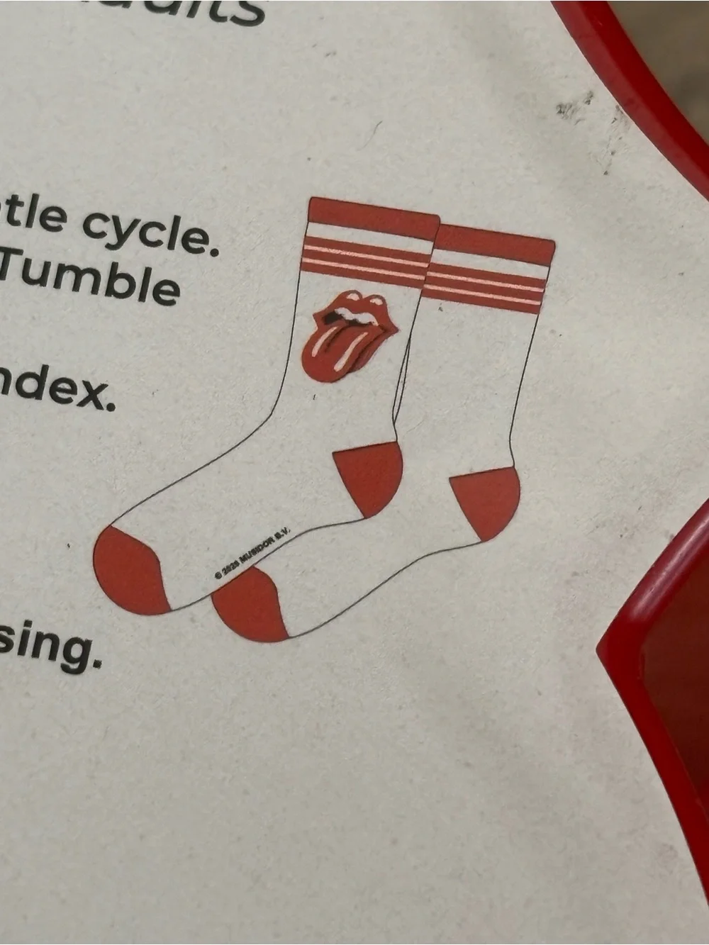 NWT The Rolling Stones Socks - Picture 8 of 12